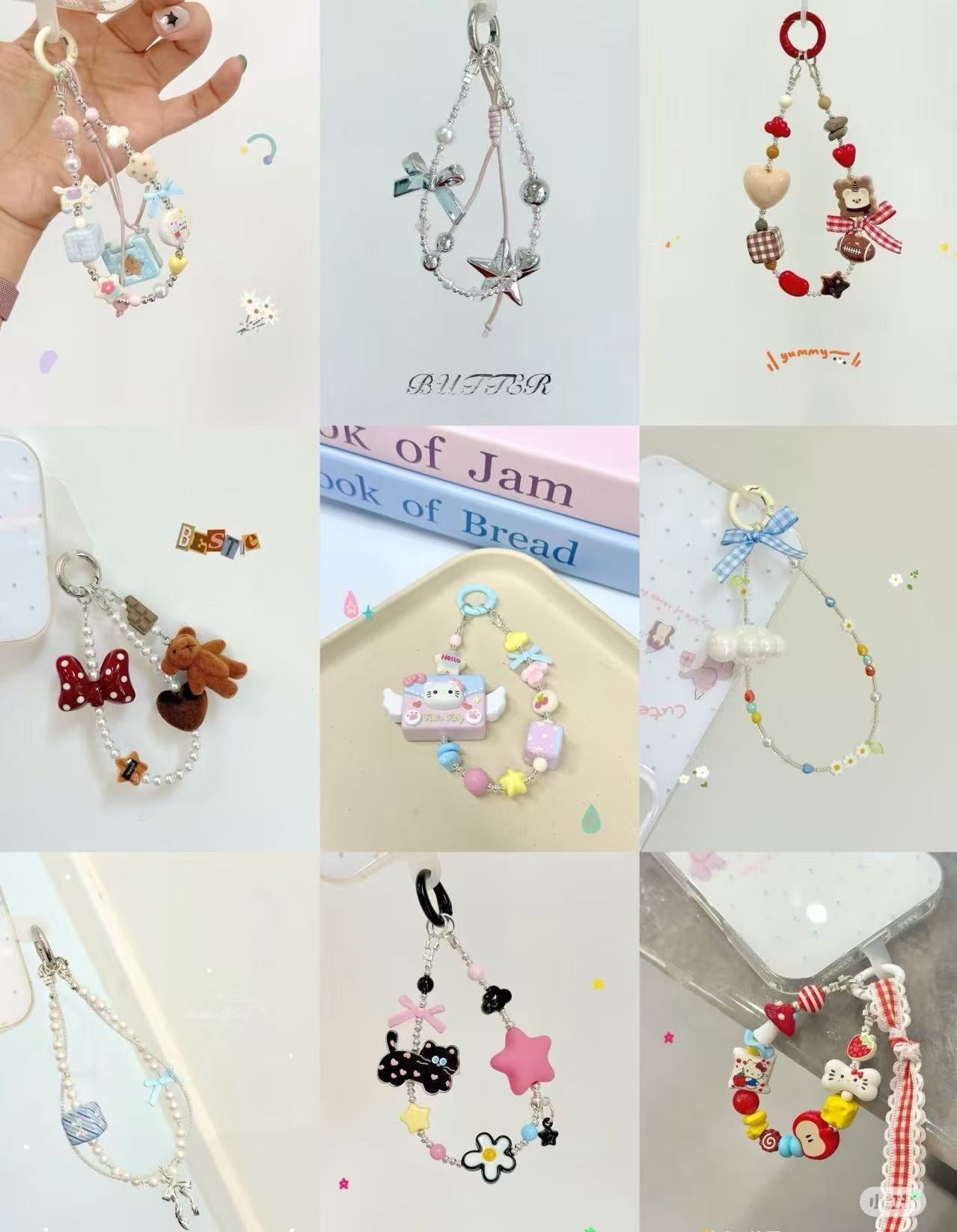 Handmade DIY Phone Charms